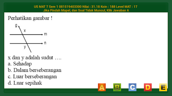 How to download US Kelas 7 MAT Semester 1 patch 1.3 apk for laptop