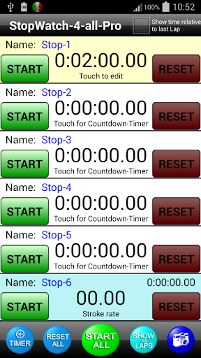 【免費運動App】StopWatch 4 all Pro-APP點子