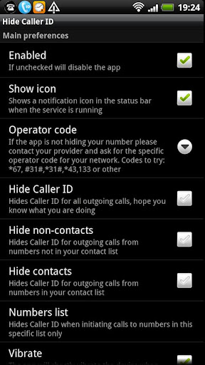 Hide Caller ID v1.8 apk
