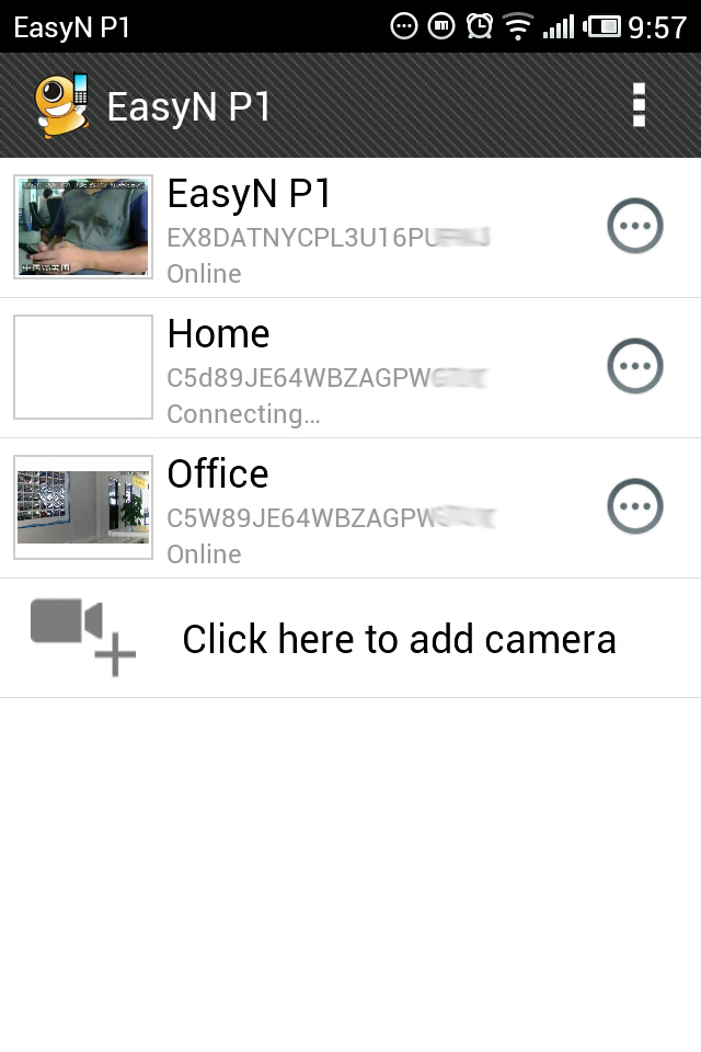 EasyN P1 Screen 1
