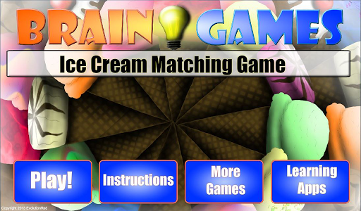 Ice Cream Matching Game