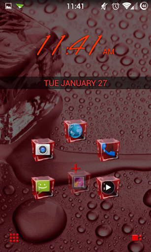 SL Ice Cube Red Theme