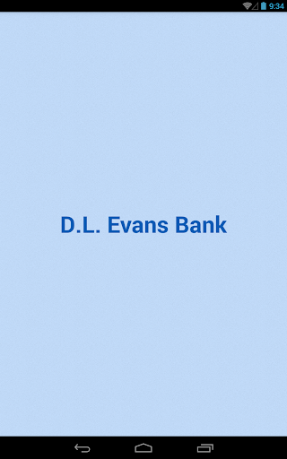 D.L. Evans Bank Mobile- Tablet