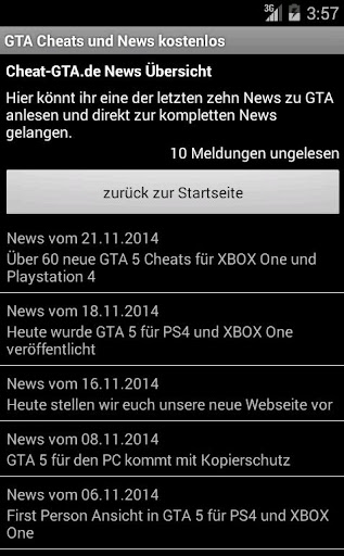 Cheat-GTA.de App