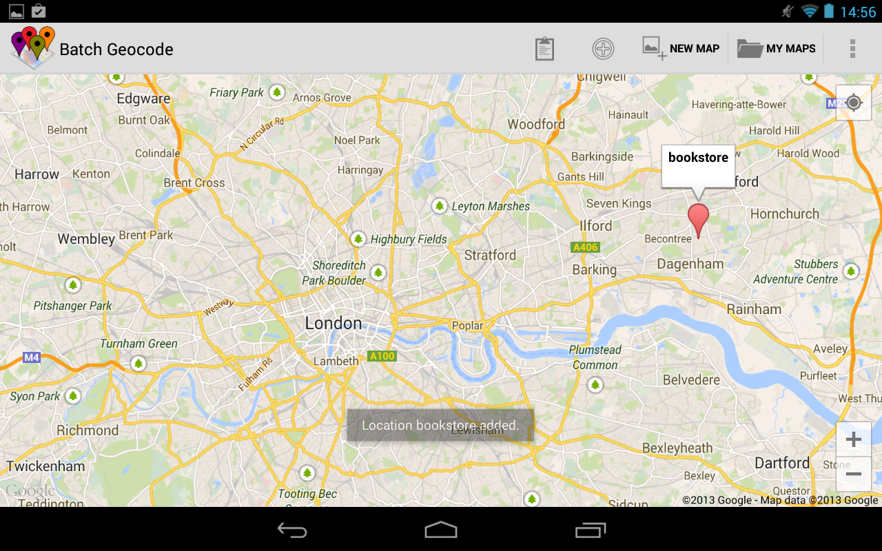 Batch Geocode Map your Excel Android Apps on Google Play
