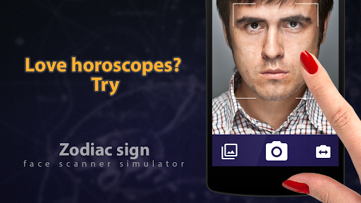 Face scanner: Zodiac sign