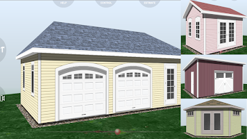 Anteprima screenshot di Udesignit 3D Garage Shed APK #11