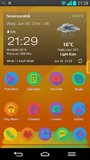 NEXT LAUNCHER THEME FLATSTYLE