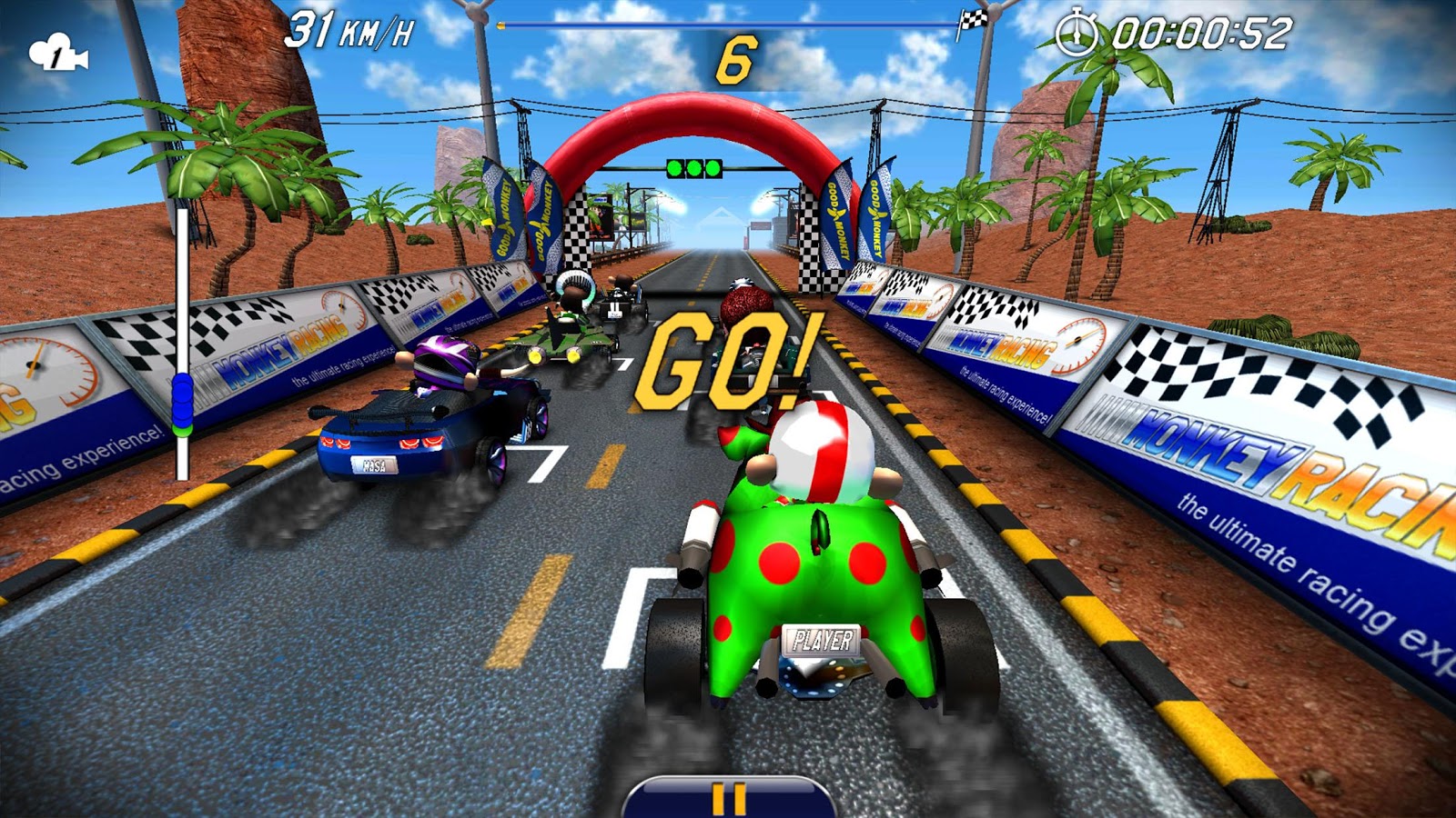 Monkey Racing Apl Android Di Google Play