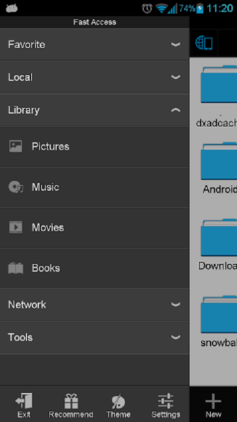 EStrongs File Explorer