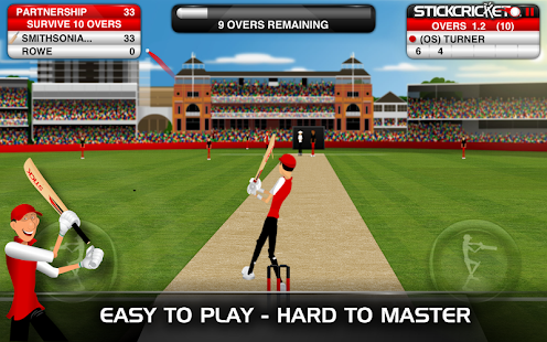 Stick Cricket Partnerships