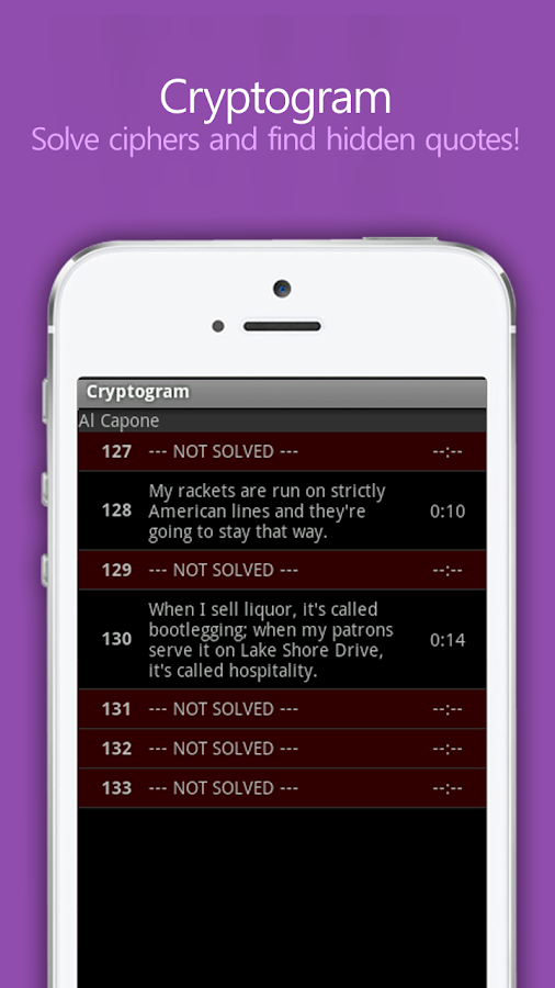    Cryptogram for Purplenamu- screenshot  