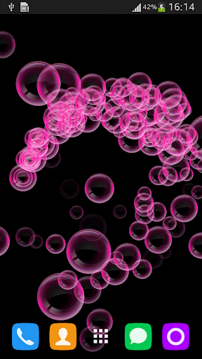 Neon Bubble Live Wallpaper