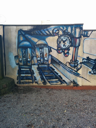 Train Station Mural
