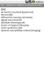 Medical Acronyms Abbreviations