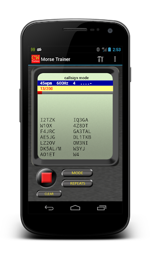 Morse Trainer for Ham Radio