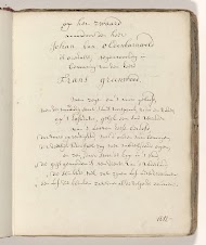 Gedicht op het zwaard waarmee Johan van Oldenbarnevelt in 1619 zou zijn onthoofd