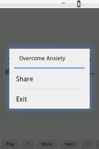 【免費健康App】Overcome Anxiety-APP點子