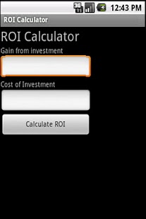 ROI Calculator Screenshots 0