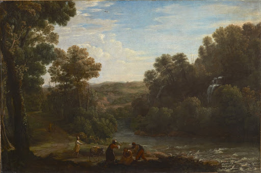 Wooded Landscape with a Brook