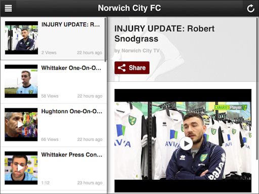 【免費運動App】FanApp+: Norwich City Edition-APP點子