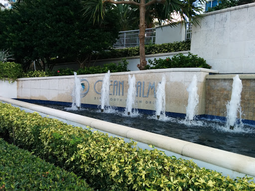 Ocean Palms Fountain
