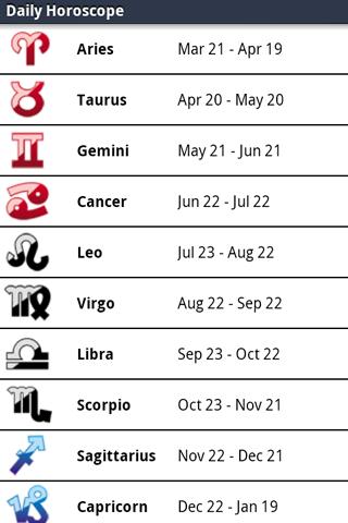 daily horoscope