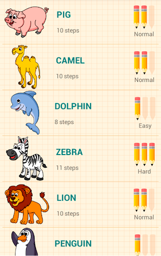 【免費教育App】How to Draw Animals-APP點子