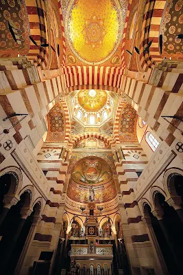 Head to Provence, France, aboard Seabourn to enjoy a visit to the 19th century Roman-Byzantine style Cathédrale de la Major in Marseille.