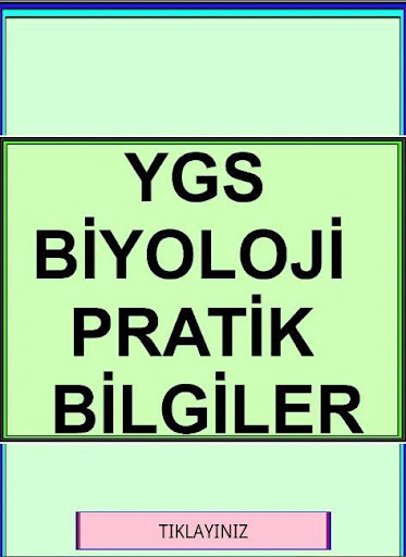 免費下載教育APP|YGS Biyoloji Pratik Bilgiler app開箱文|APP開箱王