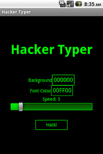 Hacker Typer