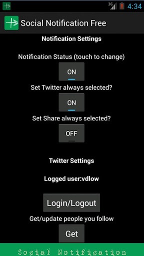 Social Notification Free