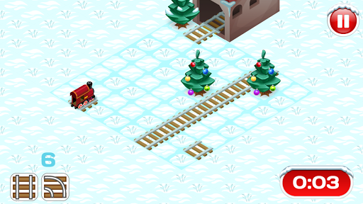 Christmas Rails Puzzle