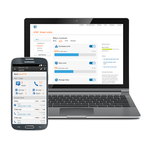 【免費生活App】AT&T Smart Limits℠-APP點子