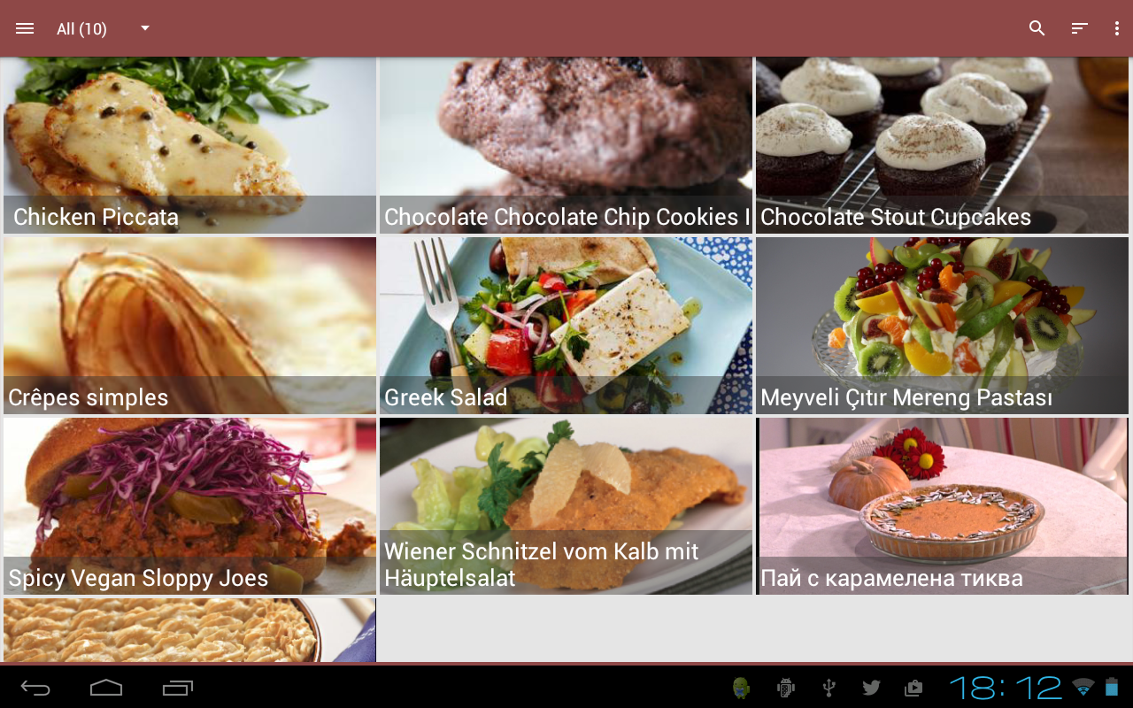 My CookBook (Recipe Manager) Android Apps on Google Play