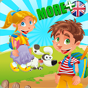 Learn English Kids Languages mobile app icon