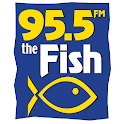 95.5 The Fish logo