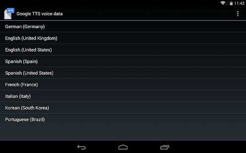 Conv. de texto em voz Google - screenshot thumbnail