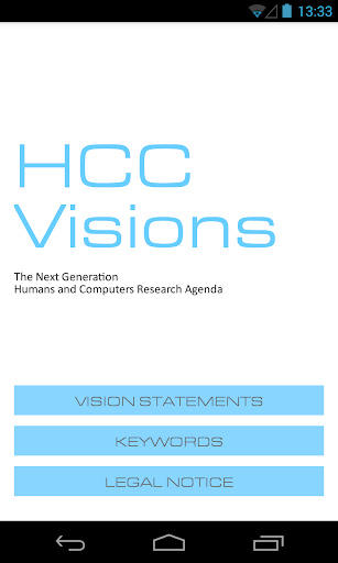 HCC Visions