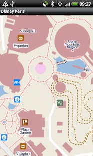 Disney Paris Street Map Screenshots 5