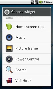 Vidi widget 1.0 Screenshots 2