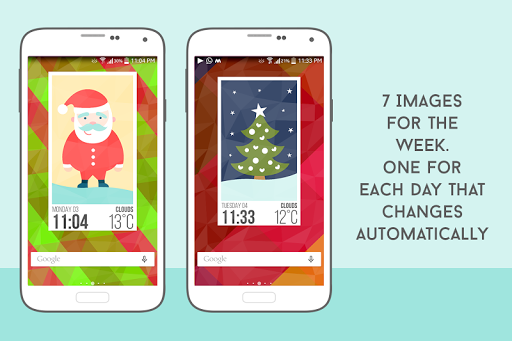 Christmas Zooper Widgets