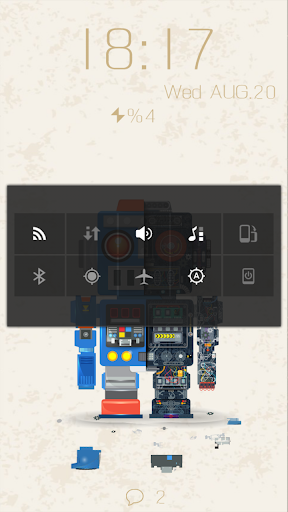 【免費個人化App】Robot Bobby Live Locker Theme-APP點子