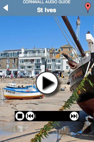 Cornwall Audio Tour Guide Screen 2