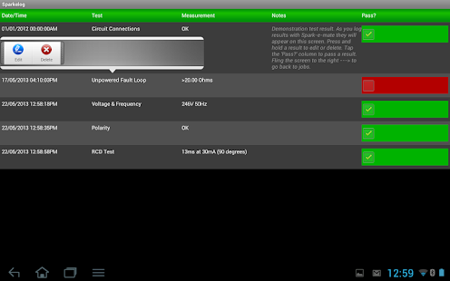 Spark-e-Log Screenshots 2