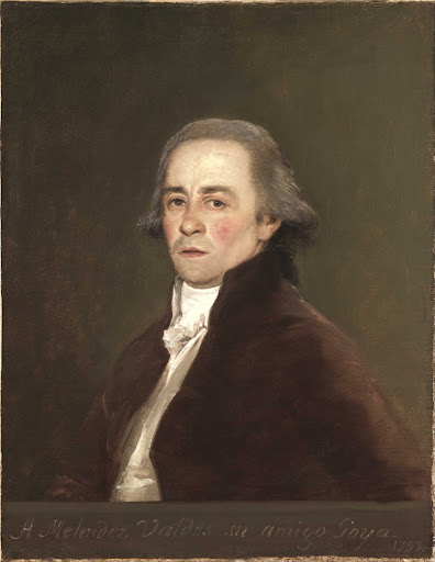 Portrait of Juan Antonio Melendez Valdes