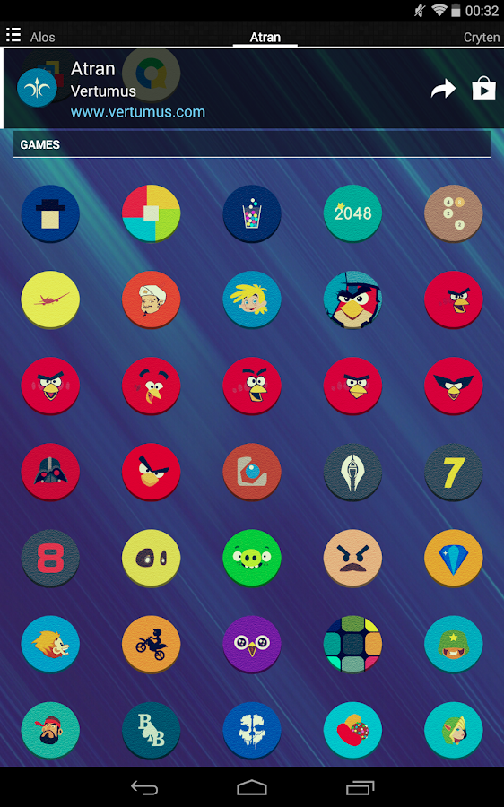 Atran - Icon Pack - screenshot