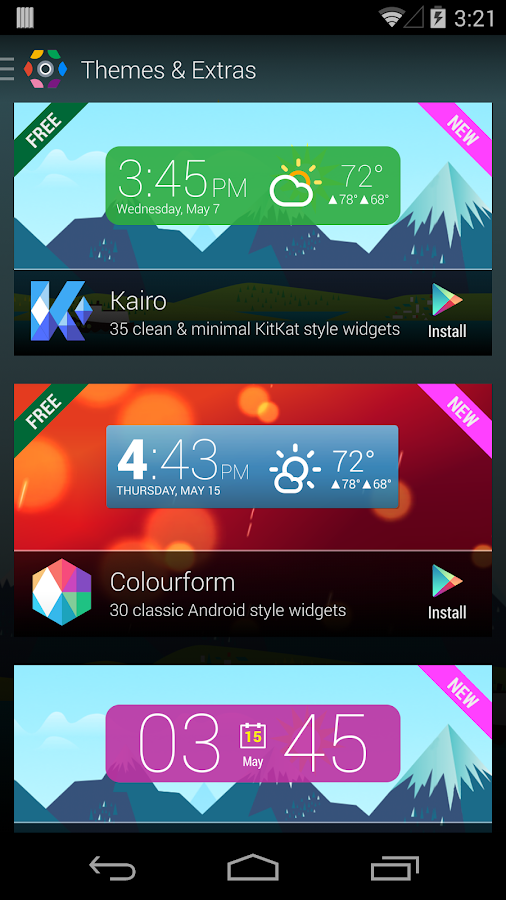 HD Widgets - screenshot