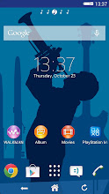 XPERIA™ Blue Note Theme APK