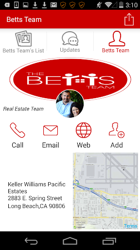 The Betts Team List